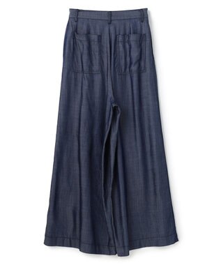 uncrave リヨセルデニム ワイドパンツ インディゴ