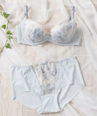 Wing 3/4カップブラ 【エアリーソフトブラ】 ふんわり軽いつけごこち　ウイング／ワコール　KB2201 チャコールグレー