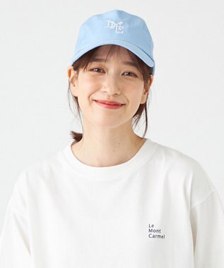 SHARE PARK LADIES 【UVカット・撥水】イージーデニムロゴキャップ サックスブルー系