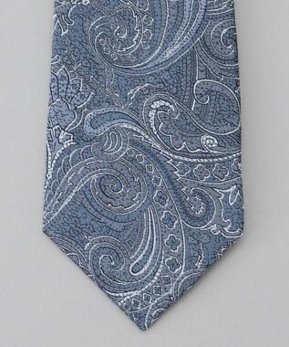 GOTAIRIKU GOTAIRIKU別注【日本製】シルク ネクタイ_ペーズリー柄 サックスブルー系8