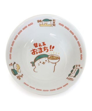 Mother garden しろたん 中華食器 ラーメンどんぶり 《替え玉おまち！！》 単品 替え玉おまち！！