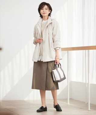 J.PRESS LADIES 【WEB限定】2way 天然石 イヤカフ リング ピンク系