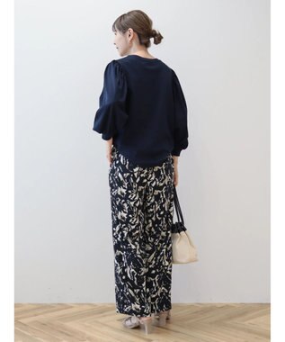 AMERICAN HOLIC ドルマンギャザー７分袖カットプルオーバー Ivory