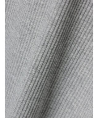 Green Parks ・ＳＵＧＡＲ　ＳＰＯＯＮ　アシンメトリーフリルロンＴＥＥ Gray Mixture