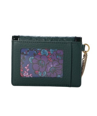 ANNA SUI セルパン 二面パスケース グリーン