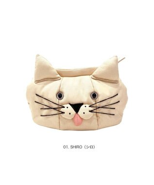 ROOTOTE 3542【ルートート】EU.ウィズルー.ネコ-A 01：シロ