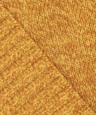 JOSEPH ABBOUD MOUNTAIN 【WEB限定・SPACE/イタリア糸使用/軽く暖かい/豊富なカラー】 ラムウール　クルーネック ニット イエロー系