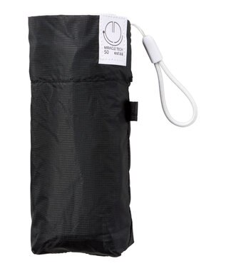 MOONBAT 【超コンパクト/晴雨兼用】Miracle Tech(ミラクルテック) 折りたたみ傘 プレーン ブラック