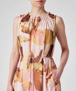 Paul Smith Floral Paint サマードレス コーラル