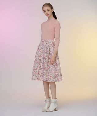 TOCCA 【洗える！】FILMS TURTLENECK タートルネックニット ピンク系