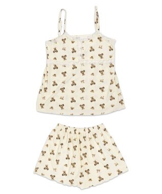 WEGO キャミセットアップルームウェア 柄1