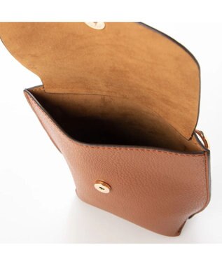 UNBILLION cachecache スマホショルダー付ポリプロピレンwayトート キャメル