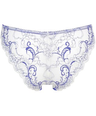 Wing Wing Lesiage　【2820シリーズ】　Ｔバックショーツ　PB2820・PB2821とペア　はきこみ丈あさめ　ウイング／ワコール　PF2822 ブルー