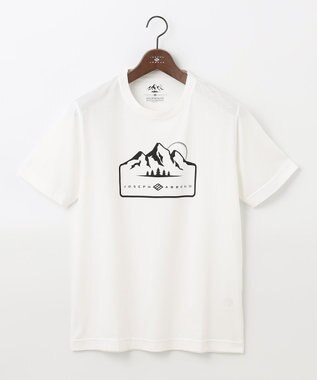 JOSEPH ABBOUD MOUNTAIN 【UNISEX】サスティナブル オーガニックコットンTシャツ ホワイト系