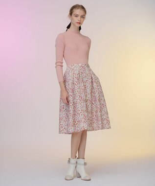 TOCCA 【洗える！】FILMS TURTLENECK タートルネックニット ピンク系