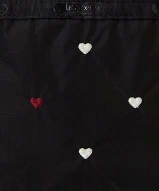 LeSportsac SMALL BUCKET TOTE/レッド/ホワイトハートEMB レッド/ホワイトハートEMB