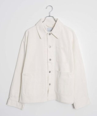 WEGO デニムカバーオール ホワイト