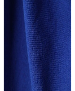 earth music&ecology バックスリットねじりチュニックＴ Royal Blue