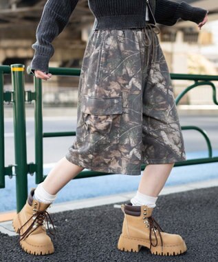 WEGO リアルツリーカモフラハーフパンツ