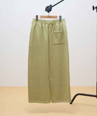 AMERICAN HOLIC DISCUS 加工裏毛ナロースカート Pistachio