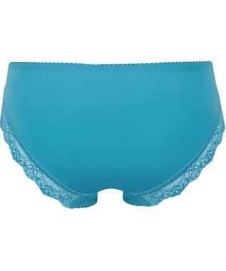 Wing Wing Lesiage　【2710シリーズ】ペアショーツ　はきこみ丈あさめ　ウイング／ワコール　PF2710 ターコイズ