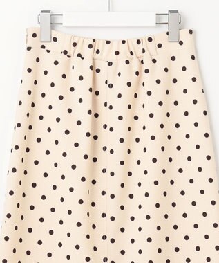 Feroux 【新色追加・洗える】パールポイントフラップ スカート アイボリー系9