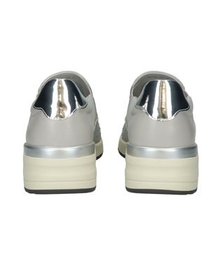 Bridget Birkin 【Round About】ラインストーンアクセントスリッポンスニーカー ライトグレー