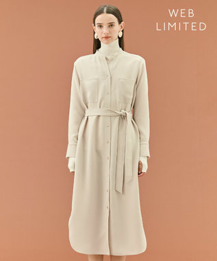 BEIGE， 【WEB限定・洗える】DUPONT / ベルト付き3WAYワンピース