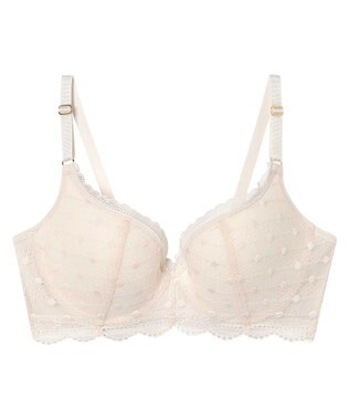 une nana cool 【リニューアル】 ポルカドットモールド 3/4カップブラ