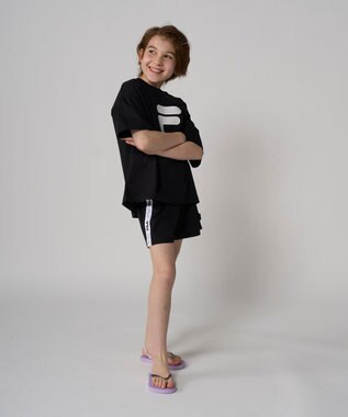 OP／FILA 【FILA】F-BOXロゴラッシュスーツ ブラック