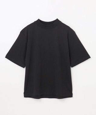 ANY 【UVケア】ビューティーベーシックモックネック半袖プルオーバー ブラック