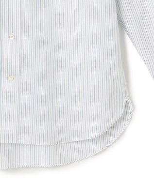J.PRESS MEN 【WEB・一部店舗限定】ターコイズストライプシャツ/B.D. ターコイズブルー系1