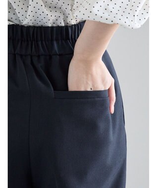 Te chichi パウダーツイルマリンスラックス《2026 spring catalog item》 ネイビー