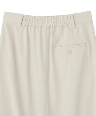 Green Parks イージーケアタック入りスカート Beige