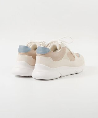 BONTRE 【pied du lapan/ピエドラパン】すっきりパターン軽量スニーカー/50749ZI アイボリー