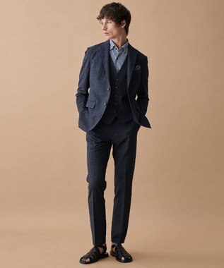 JOSEPH ABBOUD 【キングサイズ・洗える/UV/エコ撥水/26SSモデル登場】ライトウェーブライト ジャケット ネイビー系3　26SSカラー