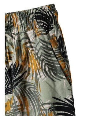 CRAFT STANDARD BOUTIQUE レーヨン柄プリントワイドパンツ Green