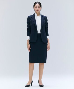 BEIGE， 【洗える・L-size】CINDY / タイトスカート Navy x Black