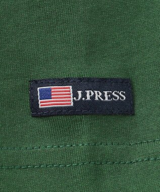 J.PRESS KIDS 【140-170cm】 50/2天竺ロゴＴシャツ カーキ