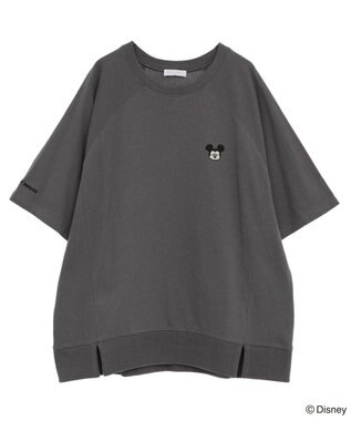 Green Parks Ｍｉｃｋｅｙ　ｆｒｉｅｎｄ　／　ワンポイントＢＩＧＴＥＥ Charcoal Gray