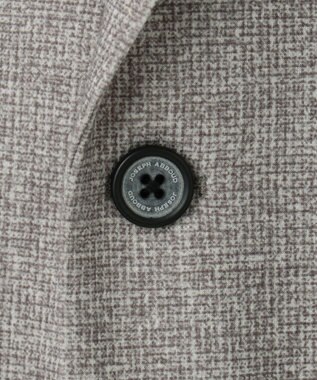 JOSEPH ABBOUD 【キングサイズ・ストレッチ/伸縮回復性】フランネルジャージージャケット ライトグレー系