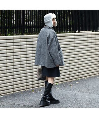 林八百吉商店 un chapeau バスクアビエイター グレー