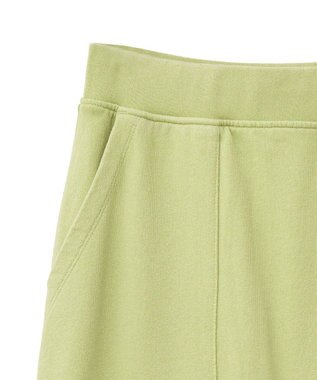 AMERICAN HOLIC DISCUS 加工裏毛ナロースカート Pistachio