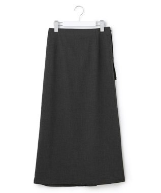 J.PRESS YORK STREET 【WOMEN】タイトロングスカート グレー系3