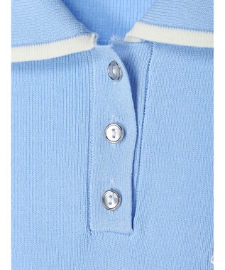 earth music&ecology ワンポイントポロワンピース White