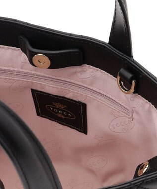 TOCCA SUGAR CUBE 2WAY BAG ショルダーバッグ ブラック系