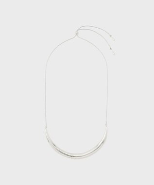 GRACE CONTINENTAL メタルカーブチョーカー シルバー