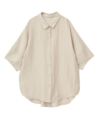 Green Parks ・ＥＬＥＮＣＡＲＥ　ＤＵＥシアーボリュームスリーブシャ Khaki