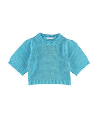 Green Parks ローゲージニットＴシャツ Blue