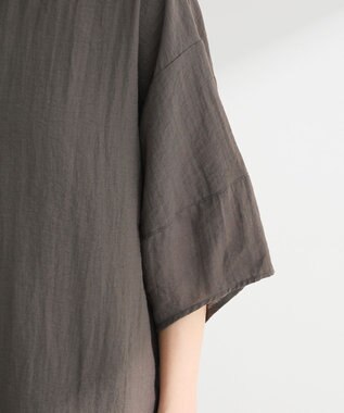 Green Parks ・ＥＬＥＮＣＡＲＥ　ＤＵＥシアーボリュームスリーブシャ Khaki